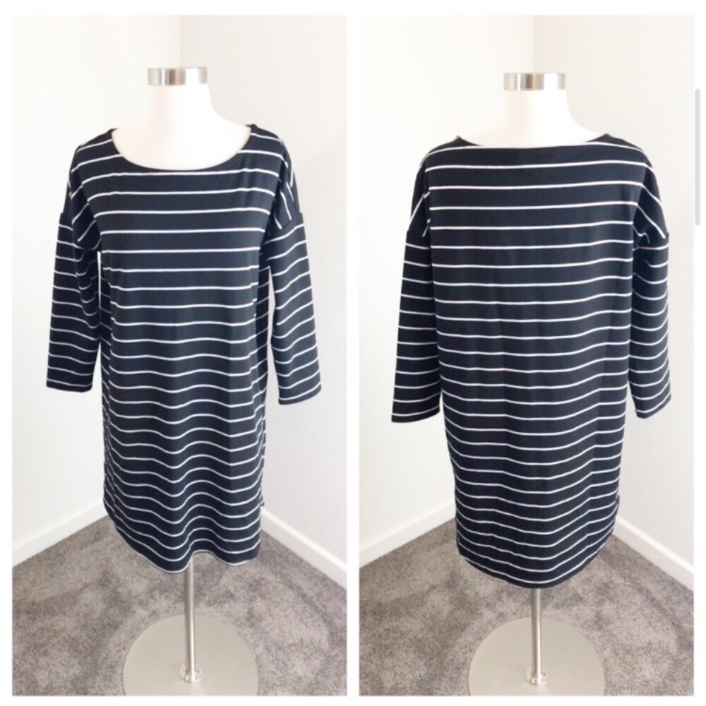 BB Dakota striped sweater dress